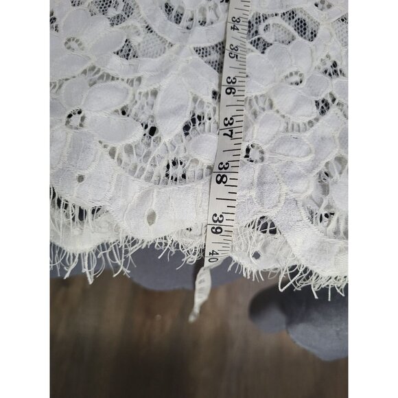 EMBER Women's LG Sheer Boho Kimono Open Cardigan Lace Beach Feminine Coastal - Picture 8 of 11